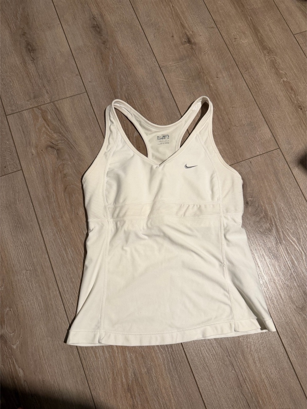 Nike Sportswear Women's Tight Ribbed Tank Top Cream (M)